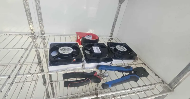 changement de ventilateur sur table réfrigéré à Saint Leu Réunion