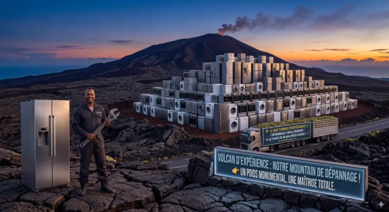 Ne jetez plus, réparez ! F.S.E Déjà 2 400 Tonnes d'appareils sauvés à La Réunion