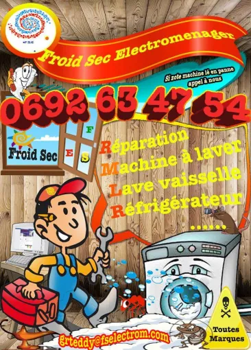 Froid Sec Electroménager, Saint-Pierre, Froid Sec Électroménager
