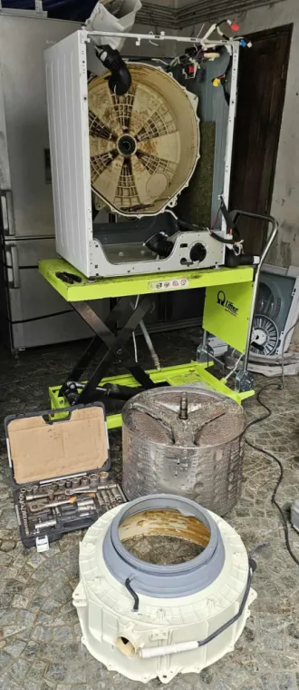 Changement de Roulement et de Croisillon sur Machine à Laver