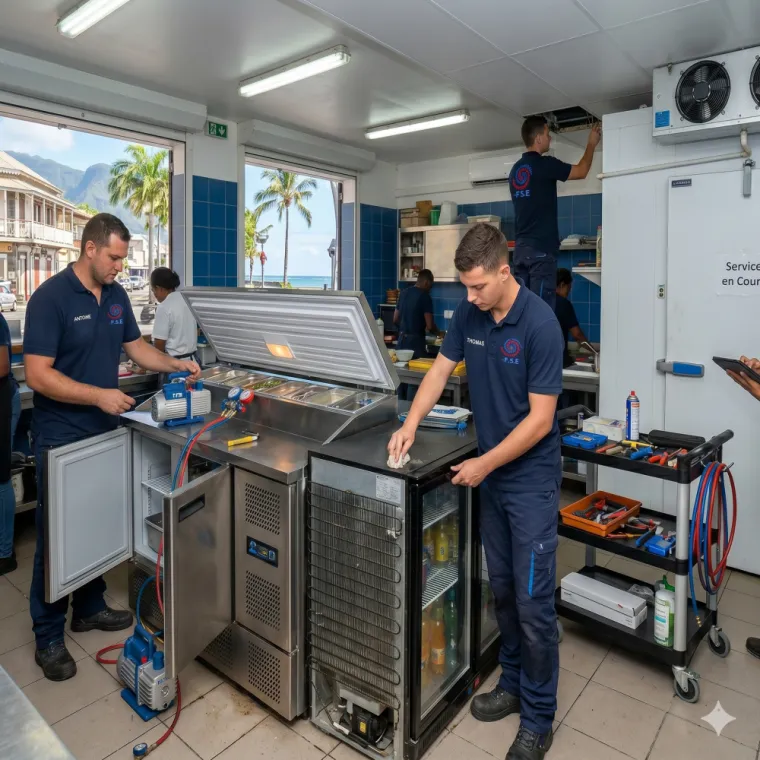 Entretien d'appreil professionelle par Froid Sec Electroménager à Saint Pierre Reunion