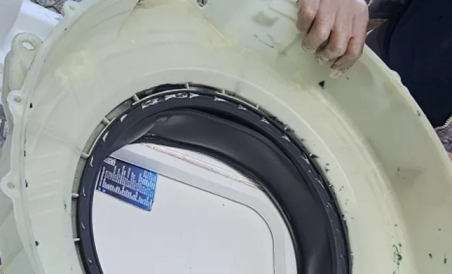 démontage cuve machine à laver 